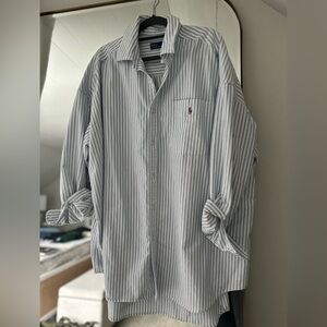 Polo Ralph Lauren Big Striped Cotton Oxford Shirt
